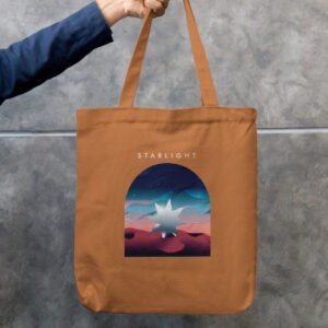 Starlight Zipper Tote Bag